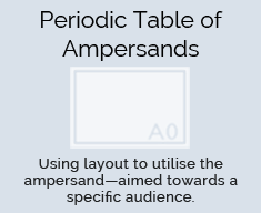 Periodic Table Of Ampersands Description